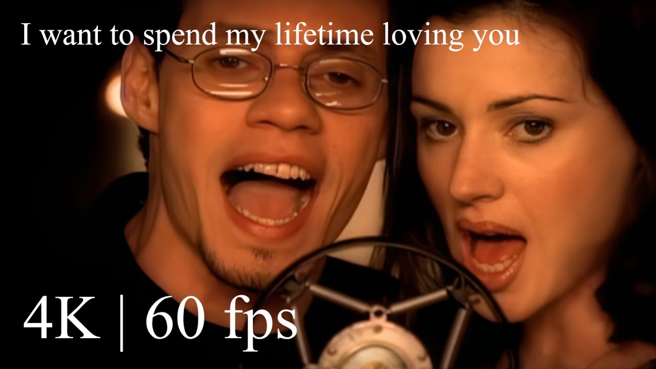 Tina Arena & Marc Anthony - I want to spend my lifetime loving you 