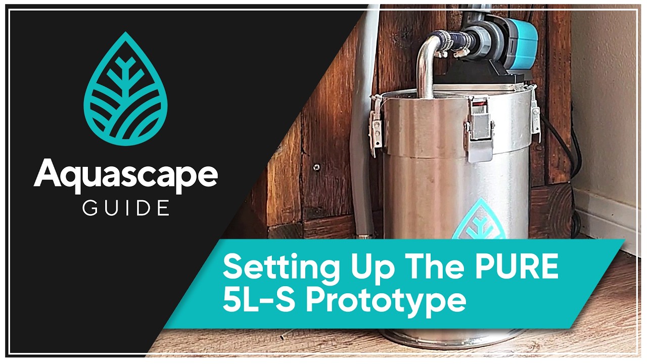 AquascapeGuide - Setting up the all new PURE 5L-S stainless steel canister prototype