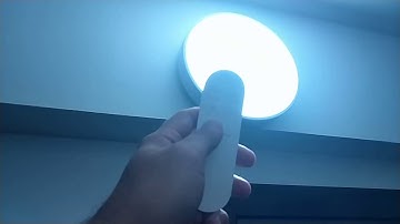 Using Xiaomi Yeelight Smart LED Ceiling Light YLXD01YL with Bluetooth Remote Control YLYK01YL