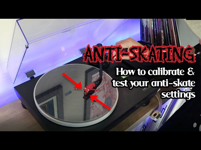 Anti-Skating: How and test your turntable - YouTube