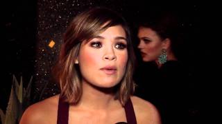 Nicole Anderson Chats 'Make It Or Break It' At 'Aim High' Premiere