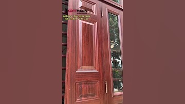 CỬA THÉP VÂN GỖ CAO CẤP KOFFMANN - CỬA SỐ HOÀN THIỆN