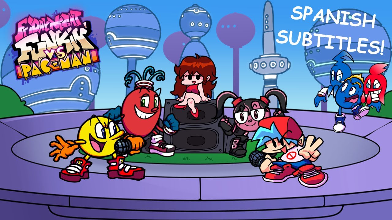 Ghostly (SPANISH SUBTITLES) / Friday Night Funkin VS Pac-Man OST