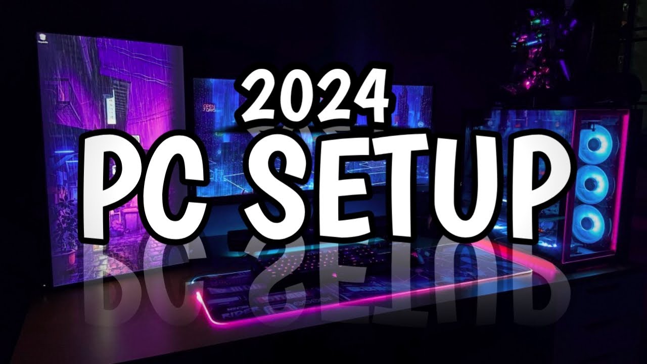 Můj PC SETUP 2024😱💻(" hodně peněz")