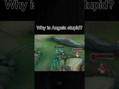 Why is Angela stupid? #mlbb #mobilelegends