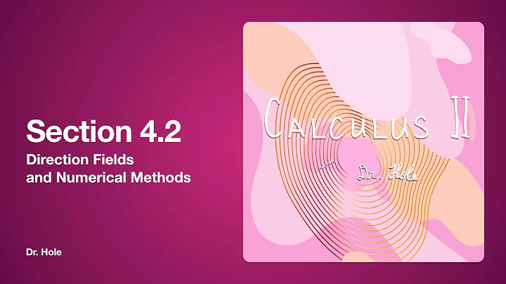 4 2 Direction fields and Euler's method