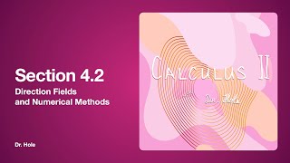 4 2 Direction fields and Euler's method