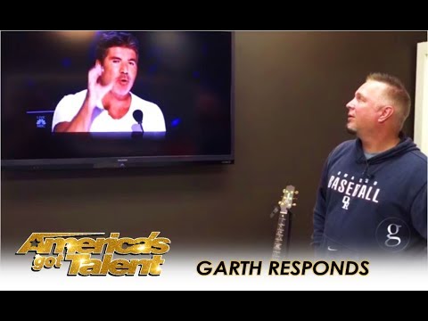 Garth Brooks RESPONDS To Simon Cowell's Call Out Over Michael Ketterer | America's Got Talent 2018