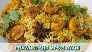 how to make jheenga / shrimps / prawns biryani BY MAHERAZ COOKING