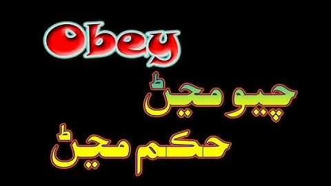 English to Sindhi Vocabulary Building Lesson Two