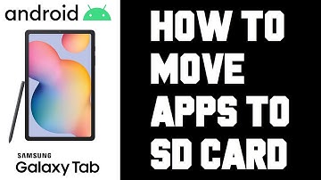 How To Move Apps To SD Card on Android - Samsung Android Tablet How To Move Apps To SD Card Help