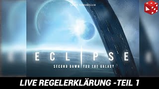 Live Let's Play: ECLIPSE 2ND EDITION (inkl. Erklärung) mit Marcel, Carl & Benjamin