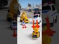 Yes or No Toy, Rescue Police Car, Backhoe #toys #policecar #rescue #automobile #toystory