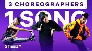 3 Dancers Choreograph To The Same Song – Ft. Jason Rodelo, Taryn Cheng, & Dom Johnson | STEEZY.CO
