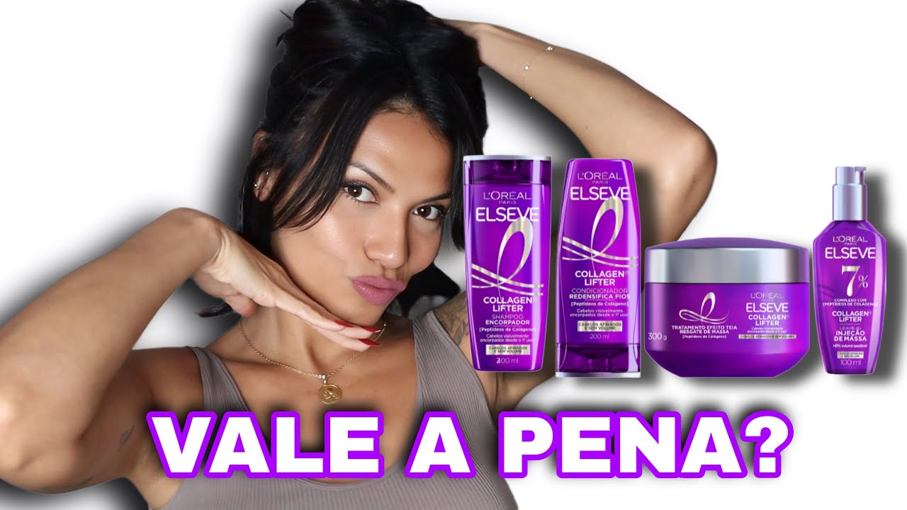 ELSEVE COLLAGEN LIFTER É BOM MESMO?TESTEI E MOSTREI A VERDADE!