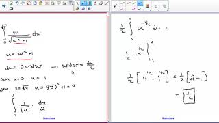 Class 42 Calculus - Integration by Substitution
