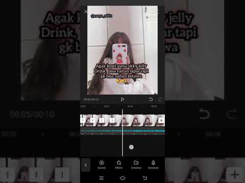 Cara Biki Video Ccp Teks Di Cap Cut Youtube
