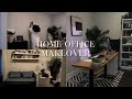 Home office makeover  diy projects  renters friendly