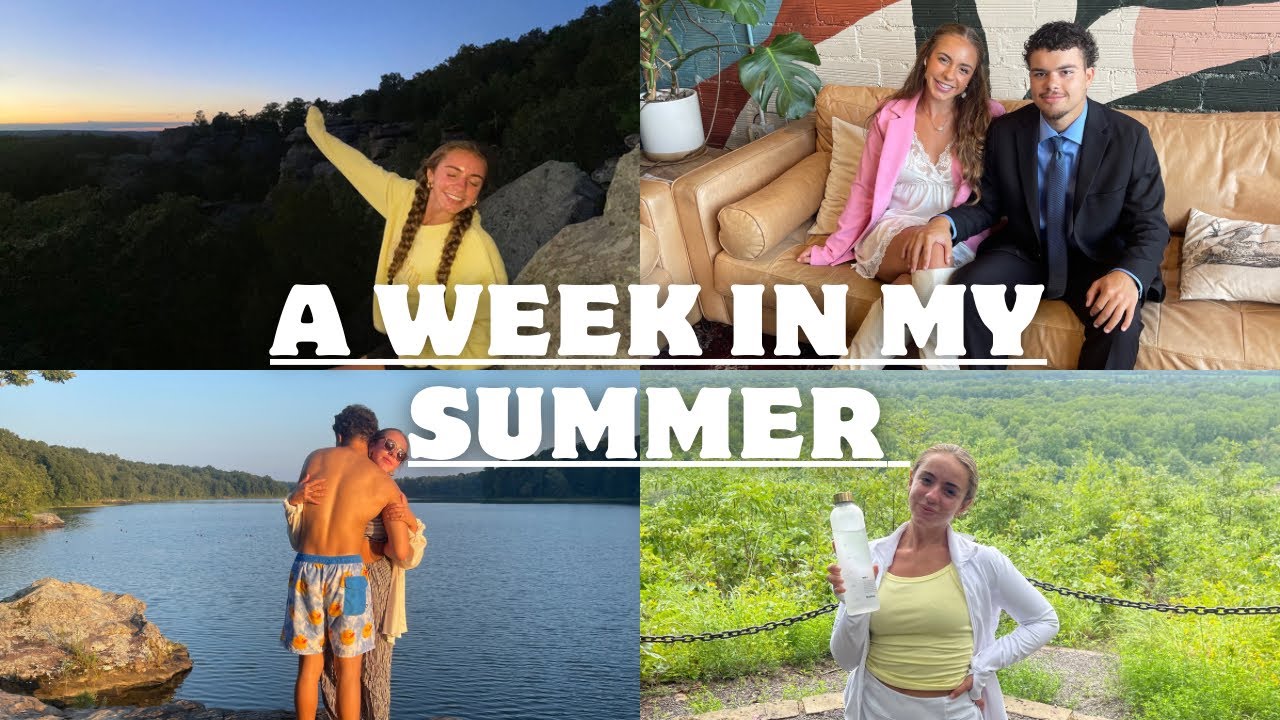 A WEEK IN MY SUMMER - What an average week of summer looks like for me ...