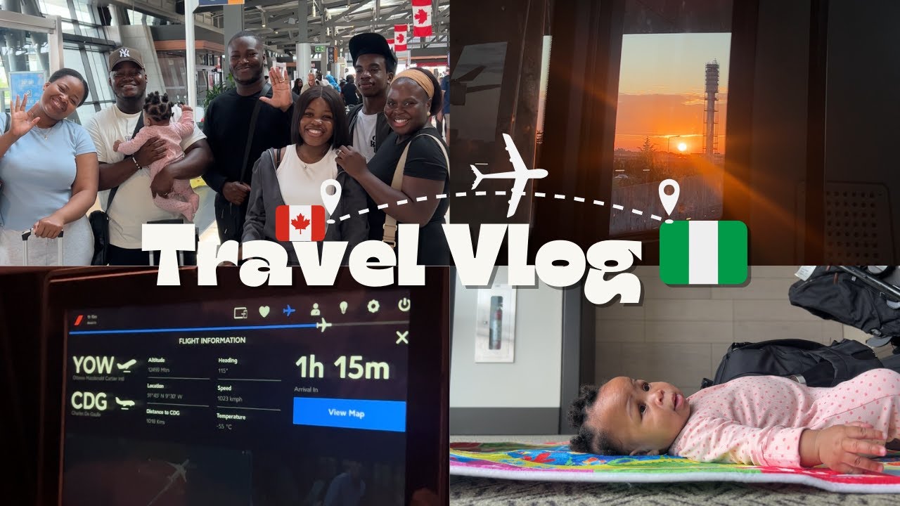 Travel With Me To LAGOS, NIGERIA 🇳🇬 + Traveling with my 5 month old baby + Exploring Lagos, DAY 1