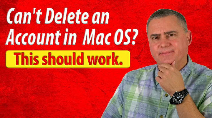 How to Delete an Account on Mac OS