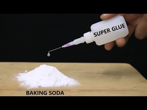 BRILLIANT IDEAS with BAKING SODA and SUPER GLUE