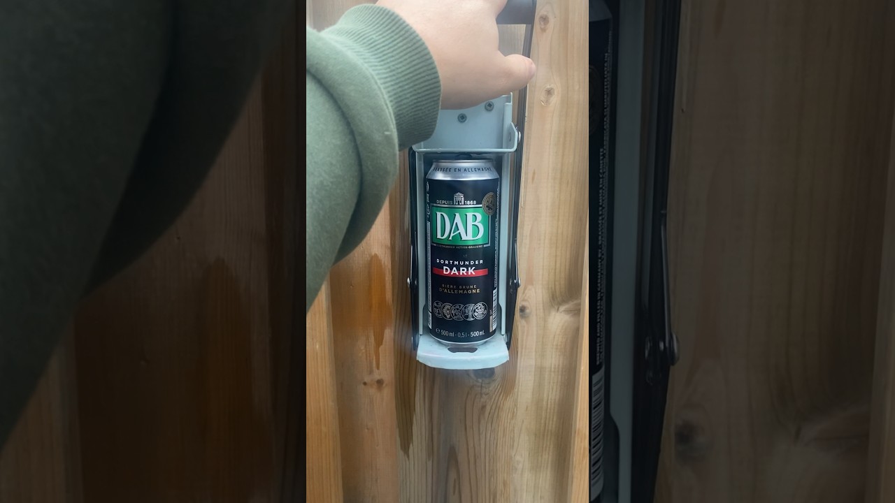 ASMR Can Crushing DAB Beer! 