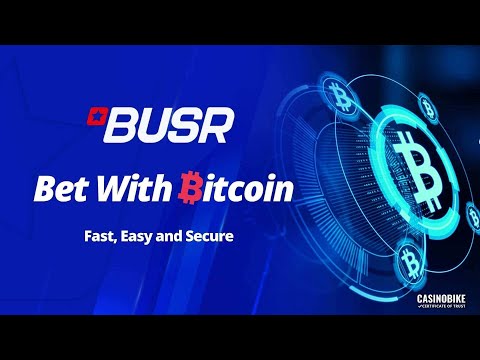How to deposit in BUSR using cryptocurrencies? | BUSR Sportsbook Bet with Bitcoin | CasinoBike.com