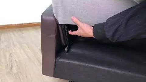 Recliner sofa disassemble video