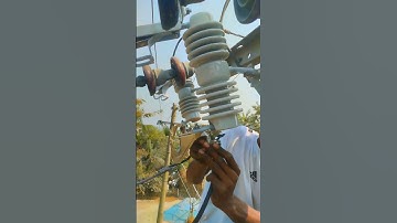 Drop out fuse installation #Lineman #electricity #electrician #linemanlife #lineman24