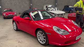2004 Porsche Boxster S Mathewsons Clic Cars Auction 12,13 & 14 March 2025