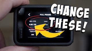 GoPro Hero 11 best settings for video!