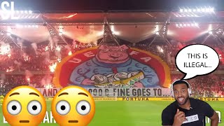 NBA FAN REACT TO....World's Best Football Fans/Ultras: EUROPE(HOW IS THIS POSSIBLE)