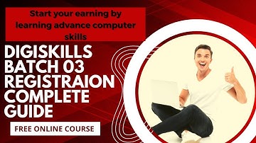 Digiskills Batch 03 Enrollment || DSTP 2.0 enrollment | by tech & sports #digiskills