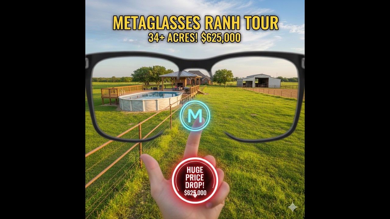 HUGE Price Drop! 📉 34+ Acre Texas Ranch Tour (POV)