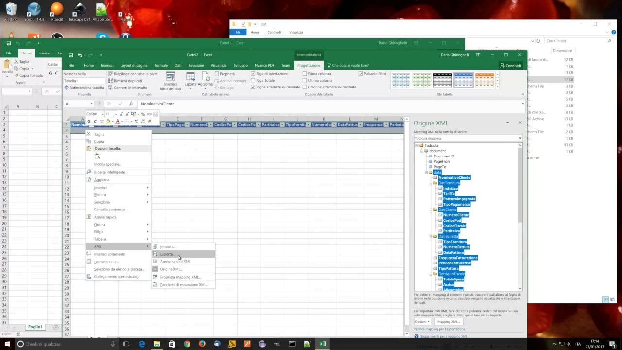 Tudicula - Importare dati in Excel - YouTube