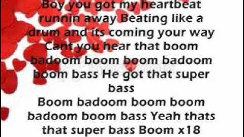 Thumbnail of Super Bass Lyrics Nicki Minaj