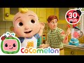 CoComelon Dance Favourites! Kitchen Dance + Belly Button Song | Move with CoComelon Nursery Rhymes