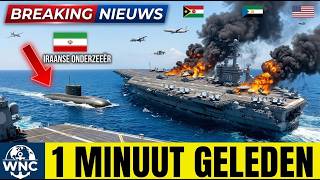 Drie Iraanse onderzeeërs richten torpedo's op een Amerikaans vliegdekschip – Wat daarna gebeurde