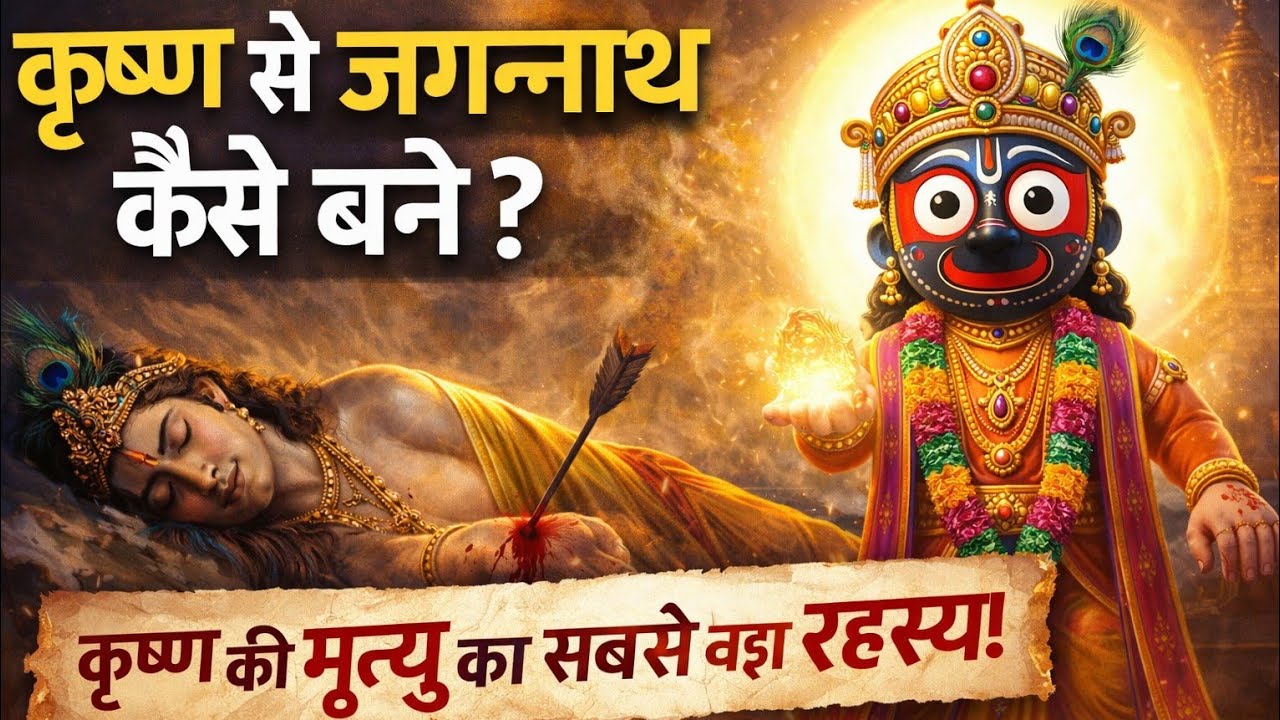 राधा का विरह, कृष्ण की मृत्यु और Jagannath का रहस्य | अनसुनी दिव्य कथा जो दिल हिला दे”