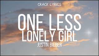 One Less Lonely Girl - Justin Bieber (Lyrics)