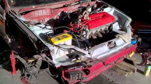 94 Si Type R swap first start up