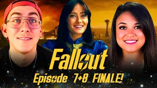 WAR NEVER CHANGES! EX VAULT DWELLERS Watch *FALLOUT (2024)* [1x7][1x8] FINALE! First Time Watching!