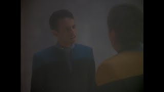 Julian and Miles's breakup over the Jem'Hadar (DS9: Hippocratic Oath)