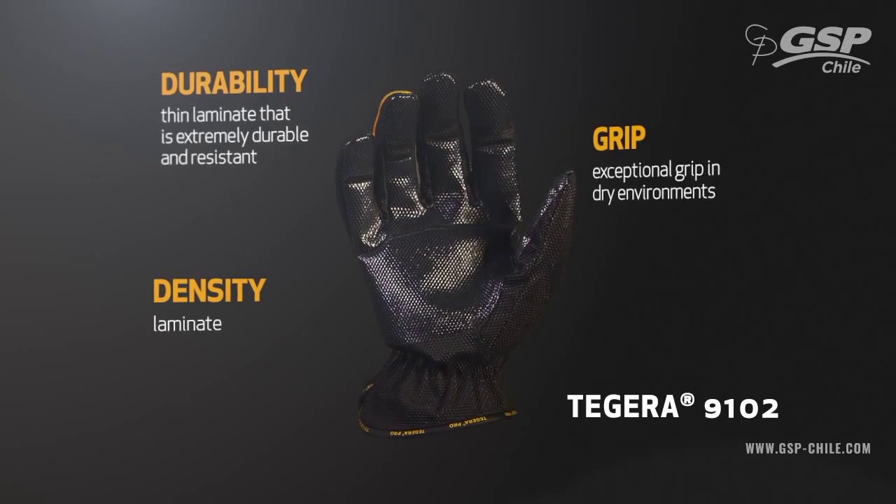 GUANTE CON AGARRE EXCEPCIONAL / TEGERA GRIPFORCE