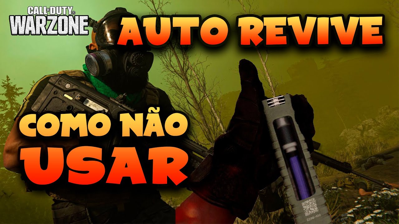COD WARZONE - COMO NÃO USAR O AUTO REVIVE