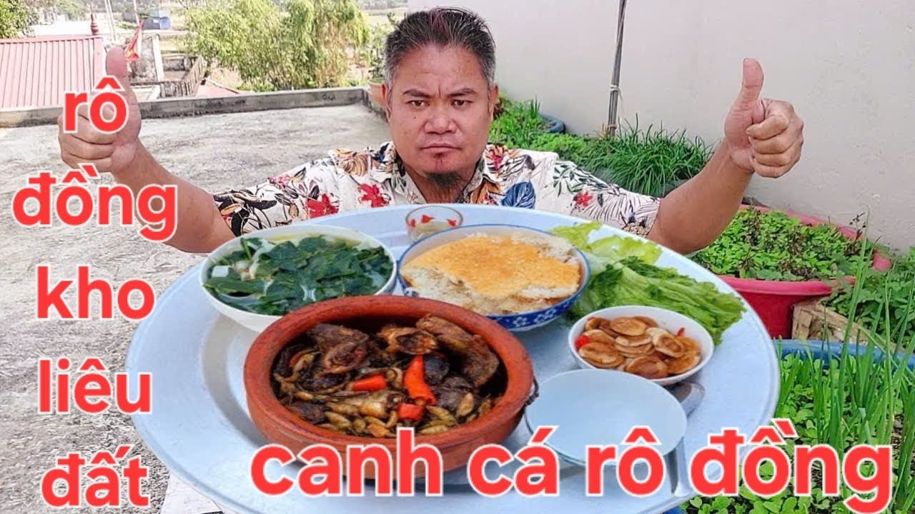 Cá Rô Đồng Nấu Canh Rau Mỏ.Rô Đồng Kho Tương | Biển Nguyễn ngọc. - YouTube