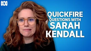 Did you know Sarah Kendall does karate? | Quickfire Questions