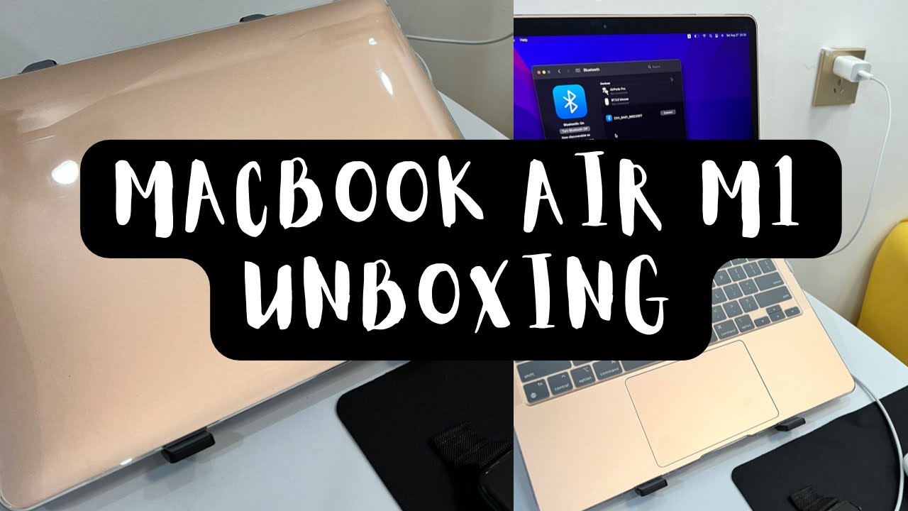 MacBook Air M1 UNBOXING | #macbookair #apple - YouTube