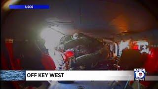 Coast Guard rescues ill woman from cruise ship off Key West